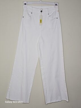 Copper Key White Wide-Leg Women’s Jeans